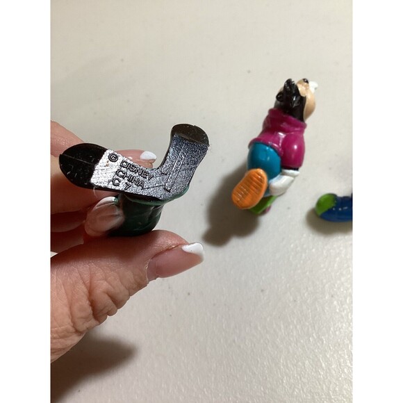 Vintage Disney PVC Figures Lot Goofy Movie Goof Troop Max Pete Goofy Petey P.J. - Picture 4 of 9